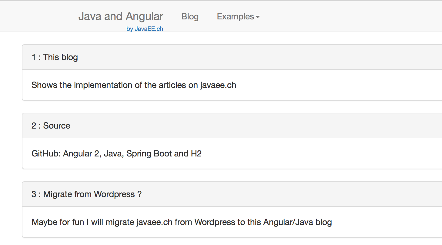 Configure Bootstrap with Angular 2, Webpack and Spring – Tutorial