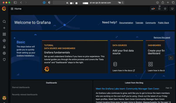 grafana inside
