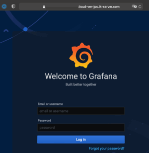 grafana login