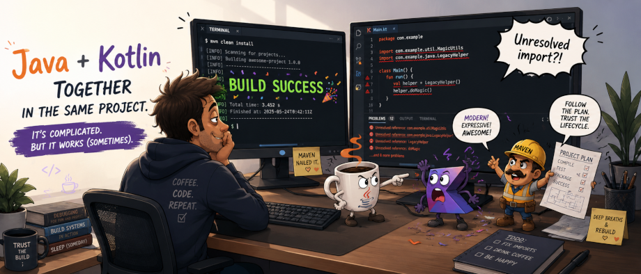 Java and Kotlin in VS Code: Fix Maven Interop and Imports