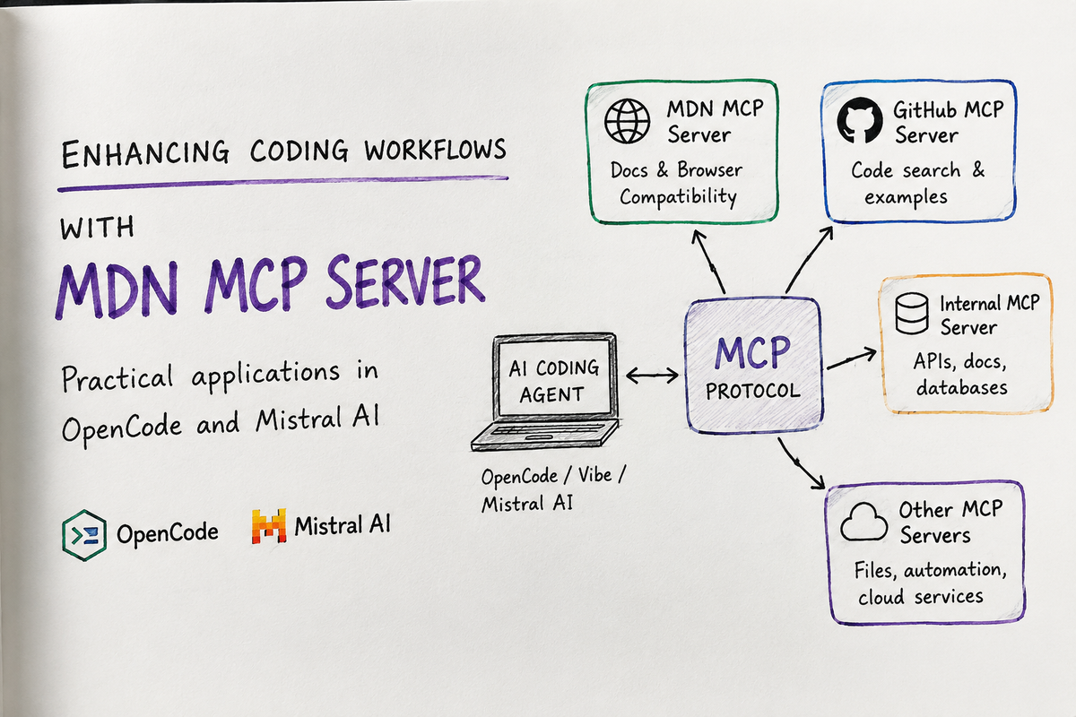 Better coding with the MDN MCP Server from Mozilla: Examples with Mistral Vibe Cli and OpenCode