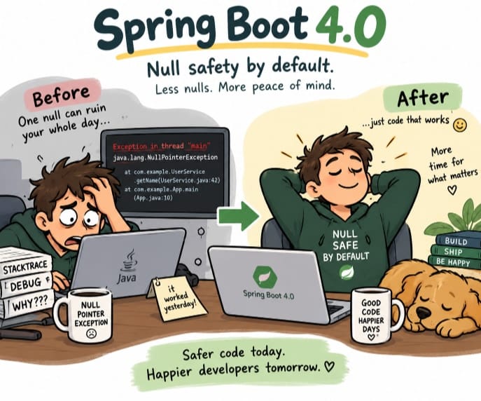 Spring Boot 4.0 Null Safety: JSpecify Ends a Decade of Fragmentation?