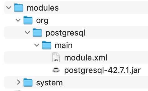 How to use PostgreSQL with WildFly and JBoss