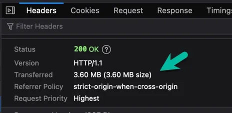 Firefox: Response has been truncated